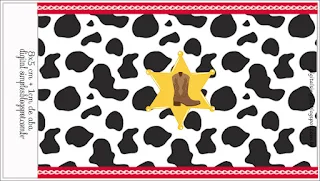 Little Cowboy: Free Printable Candy Bar Labels. 