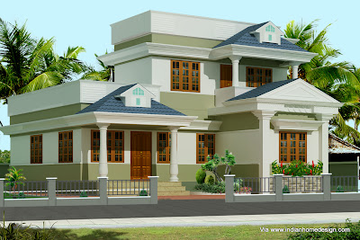Bedroom House Plans on Home    3 Bedroom Villa Plans Kerala