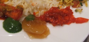 condiments closeup