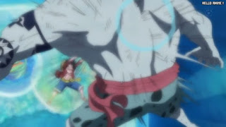 ワンピースアニメ 魚人島編 565話 ルフィ ホーディ・ジョーンズ | ONE PIECE Episode 565