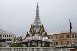 City pillar in Bangkok