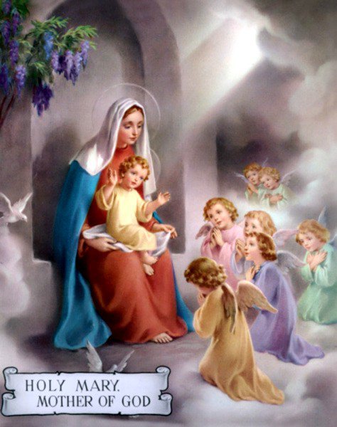 Holy Mary: May the Month of Virgin Mary.