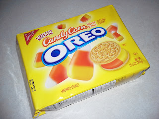 Candy Corn Oreos reviewed