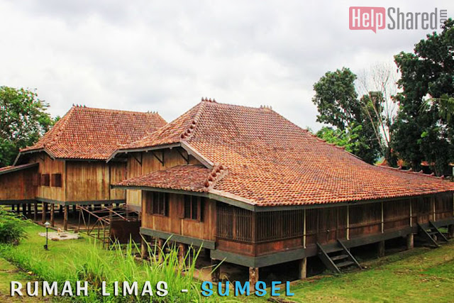 rumah adat sumatra selatan limas