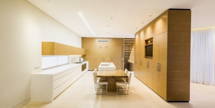 Interior of Beautiful Box House by Zouk Architects