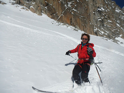 ski-de-rando au col du tour noir Manu RUIZ