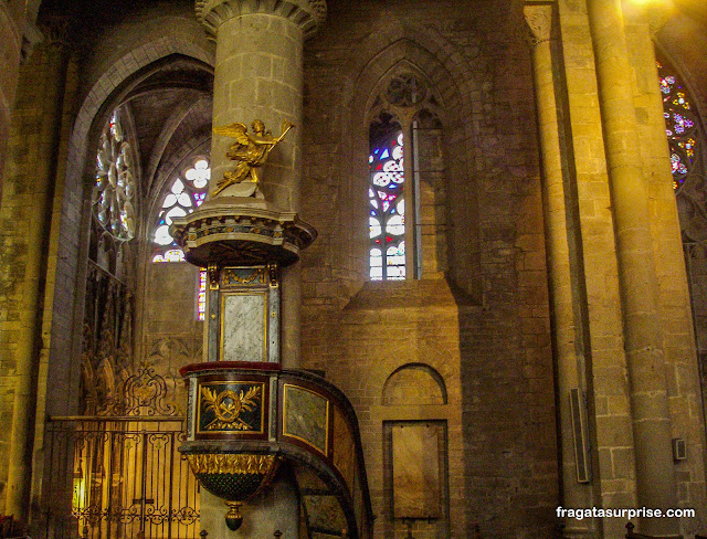 Basílica de Saint Nazaire, Carcassonne, França