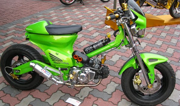 Honda C70 Pitung Modifikasi  Paling Keren Foto dan Gambar 