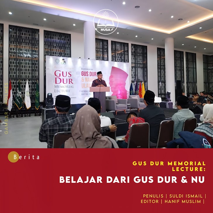 Gur Dur Memorial Lecture di Jogja: Ajak belajar dari Gus Dur & NU