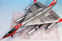 B-58 Hustler . Monogram kit in 1/48 scale