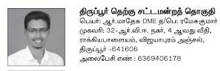 Tiruppur madhesh mdmk Tiruppur madhesh mdmk