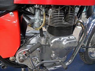 View of Albion gearbox on 800cc prototype.