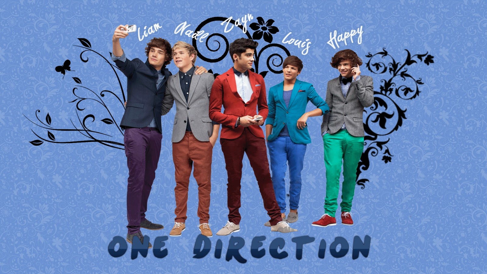 One Direction Desktop Wallpapers Full