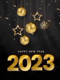 Happy New Years 2023 Wishes Gifs, New Year Greetings Card 2023 In English