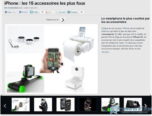 Le site du jour : les accessoires les plus fous pour iPhone