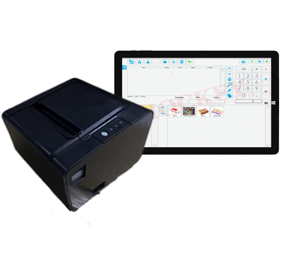 touchscreen software kasir