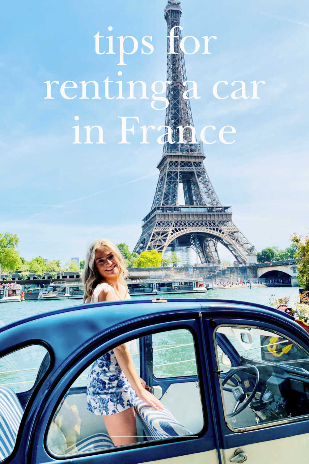 tips for car rental in france