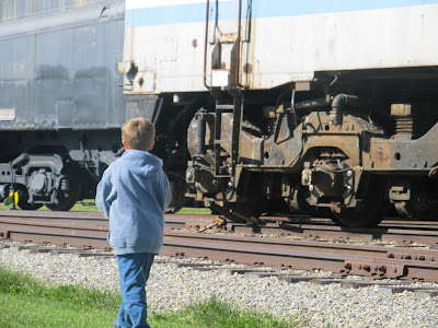 PA Railroad Museum Train Yard