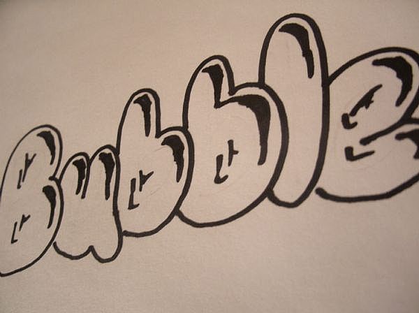 graffiti bubble letters