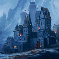 BIG Snow Castle Land Escape