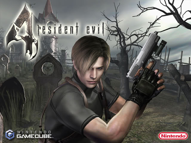 Game Player Resident Evil 4 Para Papel De Parede