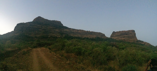 Ghangad Fort road