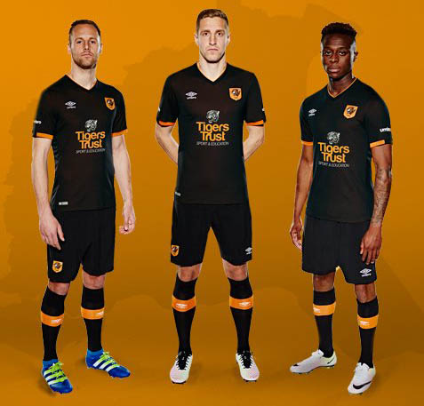 Hull City 16-17 Premier League Auswärtstrikot ...