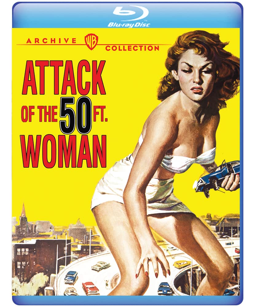 Нападение 50. Атака 50 футовой женщины 1958. Нападение 50 футовой женщины. 50 Футовая женщина. Атака 50-футовой женщины арт.