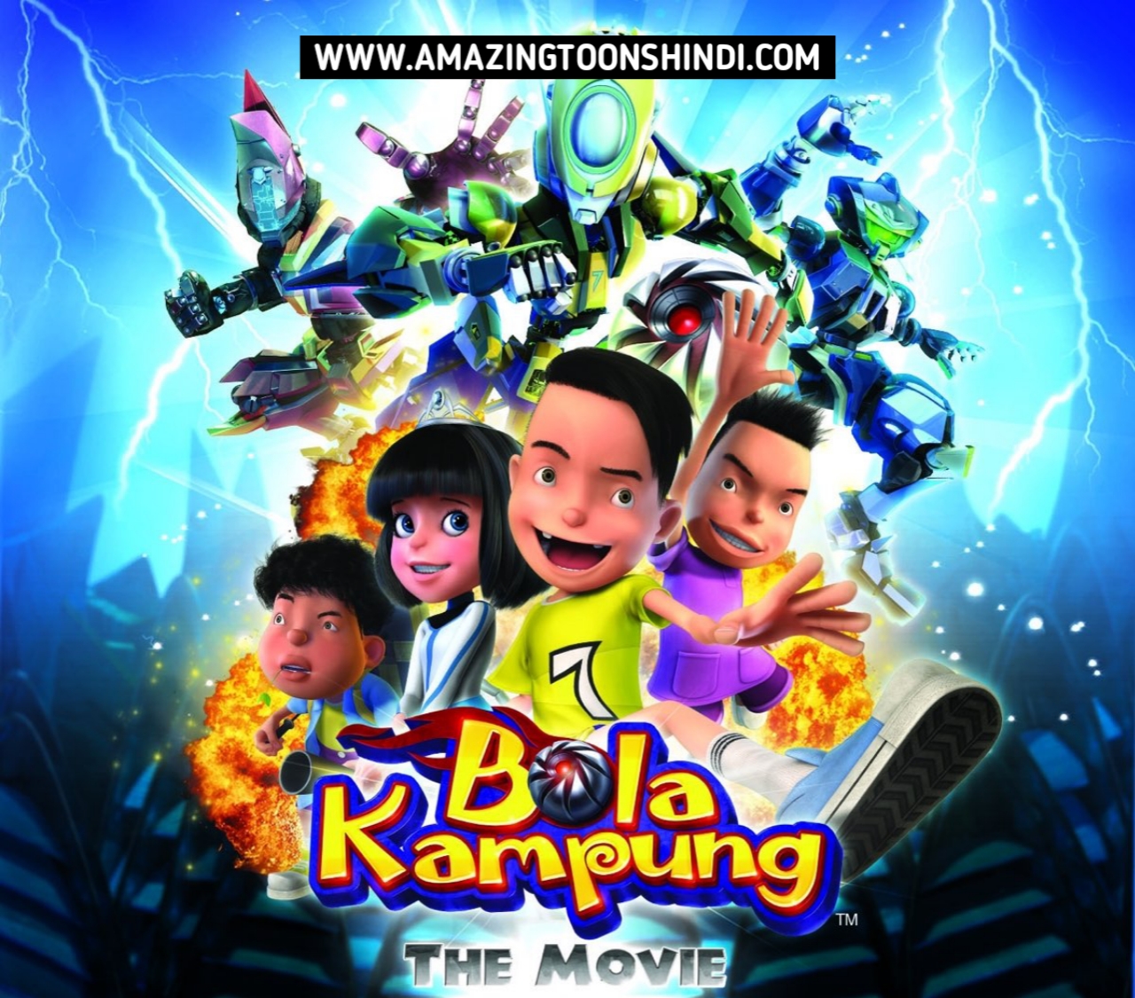 Bola Kampung: The Movie (2013) Hindi Dubbed Download