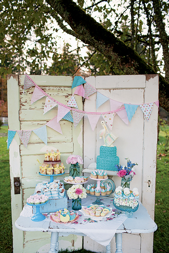 Vintage Baby Shower Ideas + WIN a Copy of Jenny Keller's 'Eat More ...