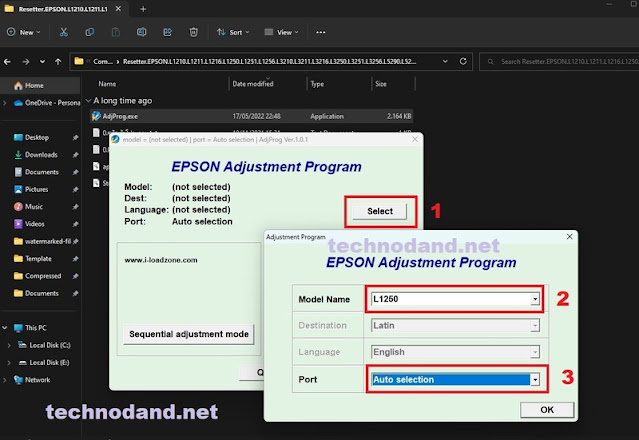 Cara Reset Printer Epson L1250 Tebaru Paling Lengkap