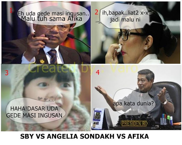 Komik Lucu Afika VS SBY VS Angelina Sondakh  Juru Kunci