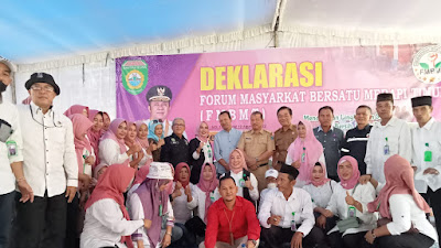 Deklarasi Forum Masyarakat Bersatu Merapi Timur 