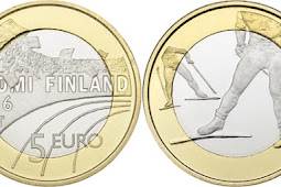 Finland 5 euro 2016 - Sports: Cross Country Skiing