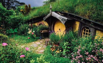 A Movie still of the Hobbit Home