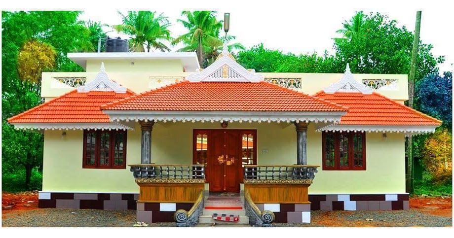 New Kerala  style  Home Design  with Plan  enteveedu