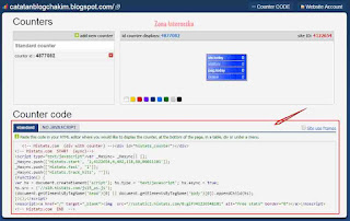 Cara Daftar Dan Memasang Widget Histats Di Blog 8