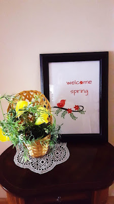 Welcome Spring free printable