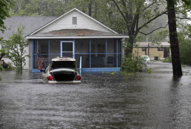 Hurricane Irene Destruction in America