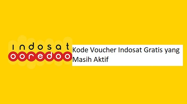 Kode Voucher Indosat Gratis yang Masih Aktif