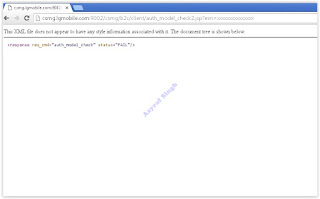 incorrect IMEI number