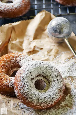 Baked Eggnog Donuts | by Life Tastes Good