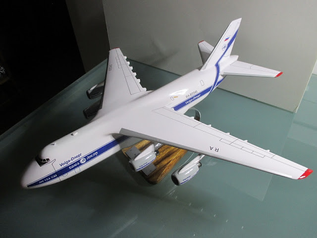 1/144 Antonov 124 Ruslan diecast metal aircraft miniature