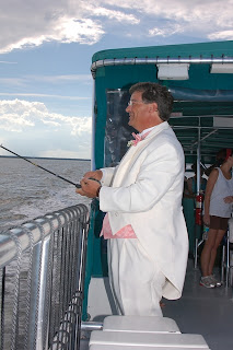 fishing at my wedding