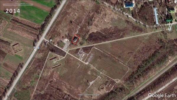 карта Заброшенный жилой дом в/ч склады ГСМ поле Полтавской битвы Полтава