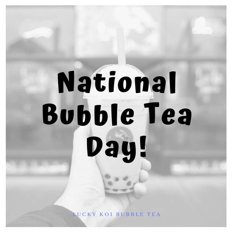 National Bubble Tea Day Wishes Photos