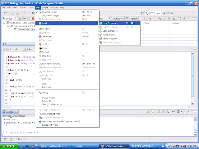 configure dsp processor