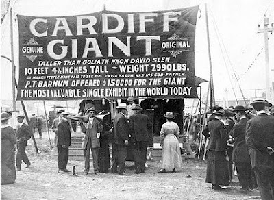 Raksasa dari Cardiff The Cardiff Giant Merinding com