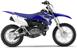 2010 Blue Yamaha TT-R110E Motorcycle Cover