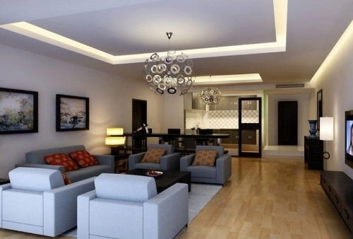 9 Model Lampu  Plafon  Rumah Minimalis  Modern  Rancangan 